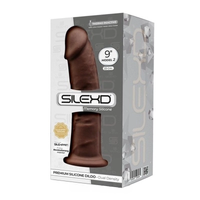Фаллоимитатор термопластичный Model 2 от SILEXD 22.8 * 5.4 см коричневый